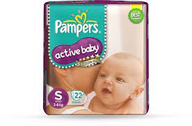 PAMPER ACTIVE BABY  72S JUMBO